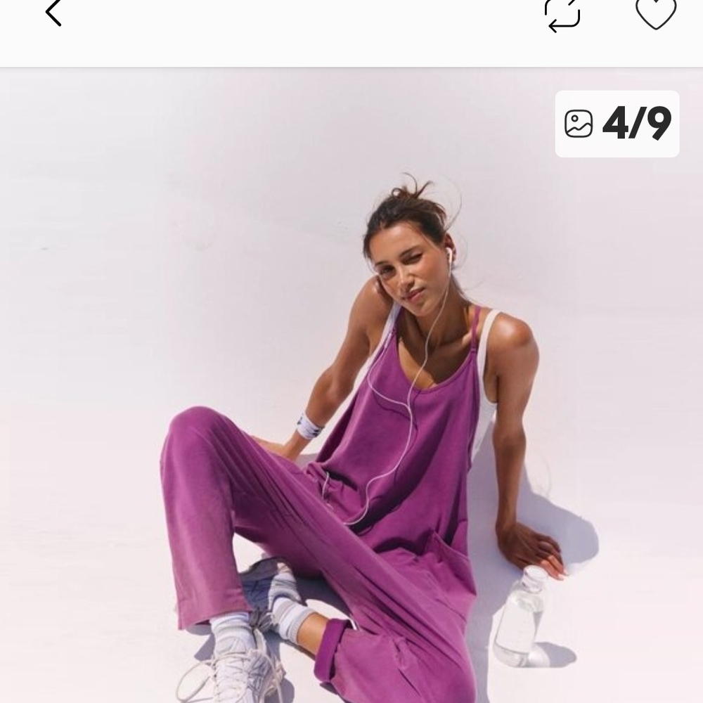FP Movement Hotshot Onesie In The Color Deep Mulberry Size Small NWT - Picture 4 of 5
